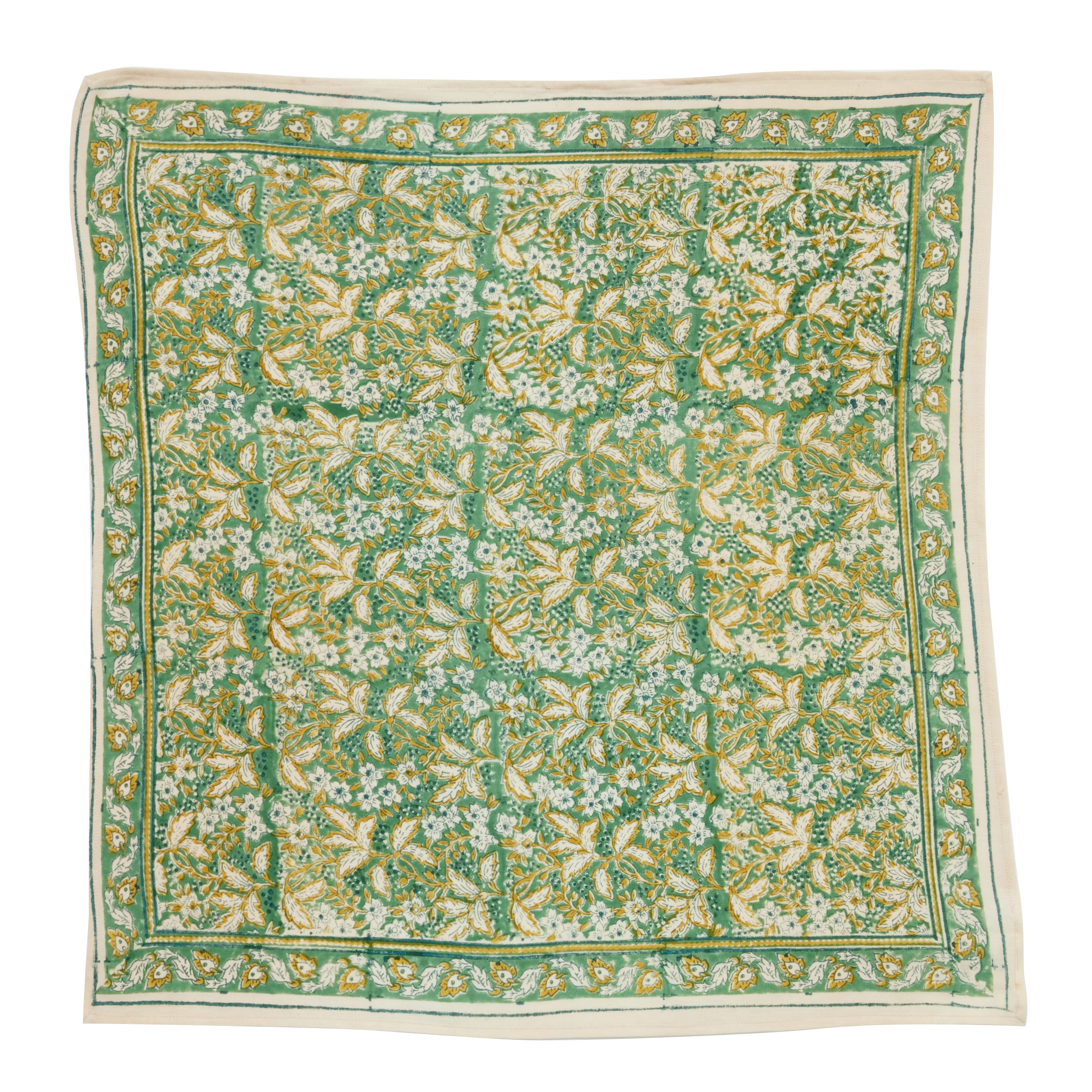 Foulard Indien - Nalini Vert