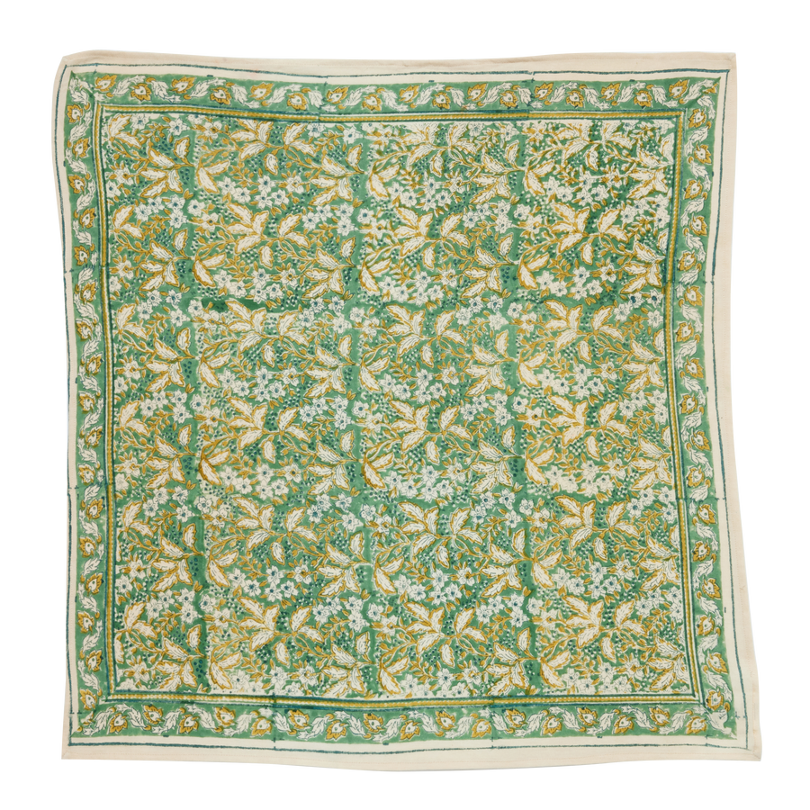 Foulard Indien - Nalini Vert