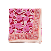 Foulard Indien - Chunni Bordeaux