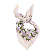 Foulard Indien - Chunni Cyprès