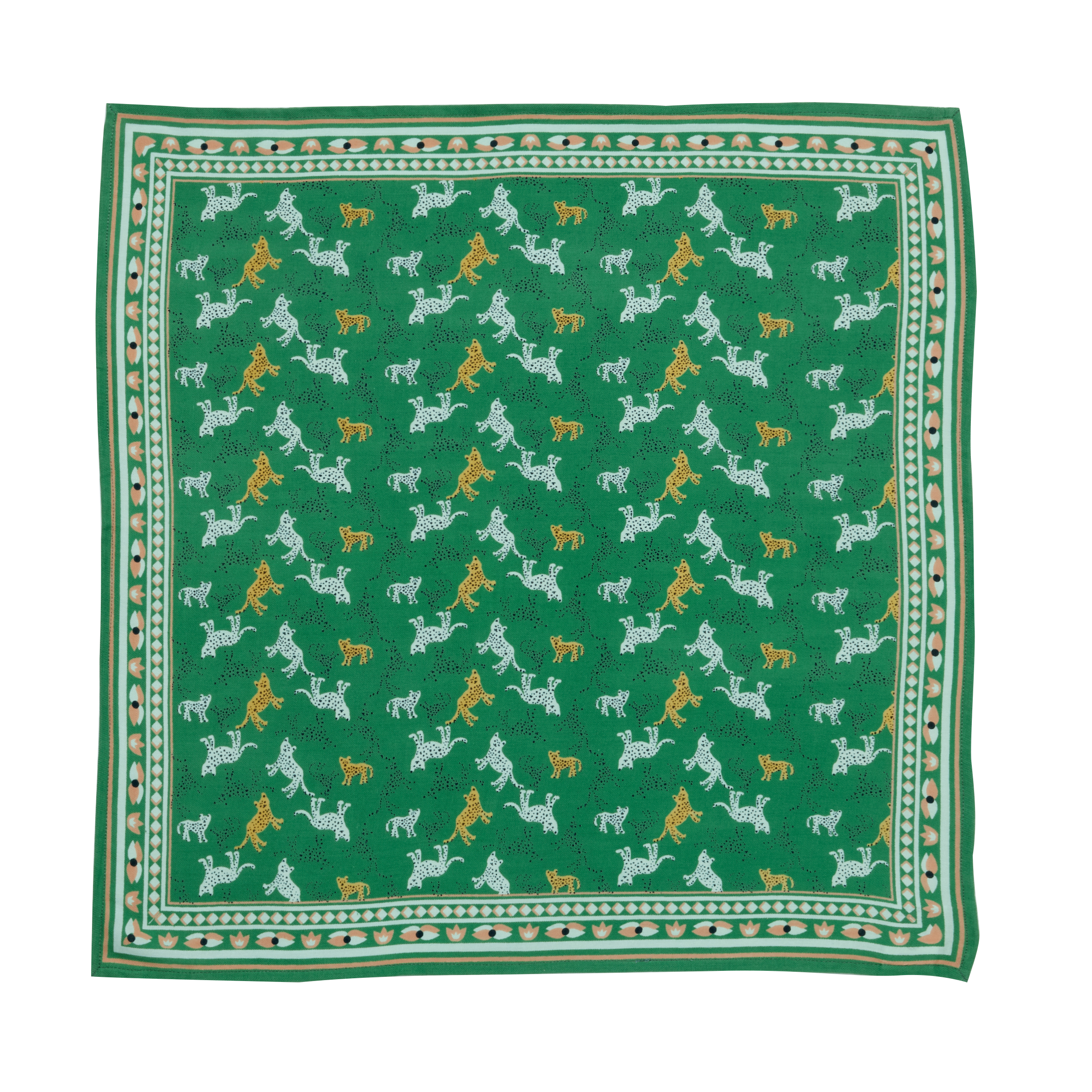 Foulard Indien - Leopold Basilic