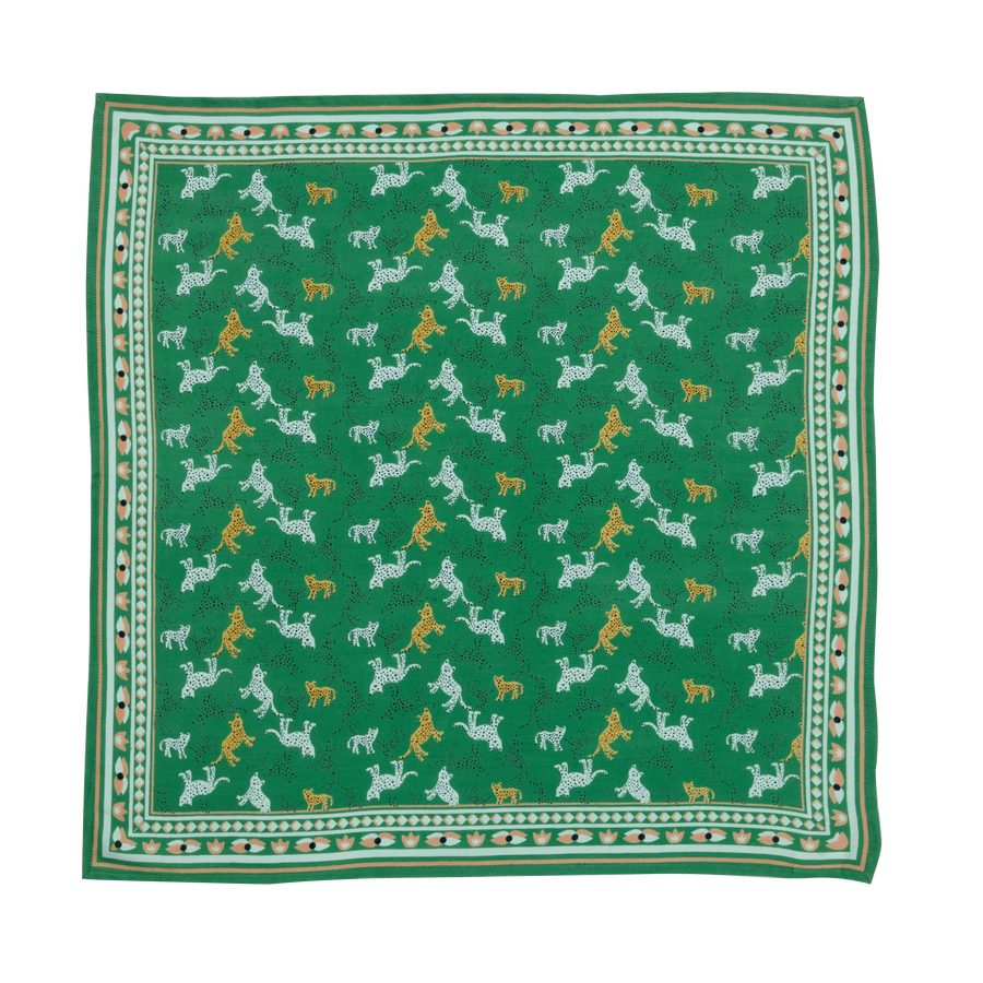 Foulard Indien - Leopold Basilic
