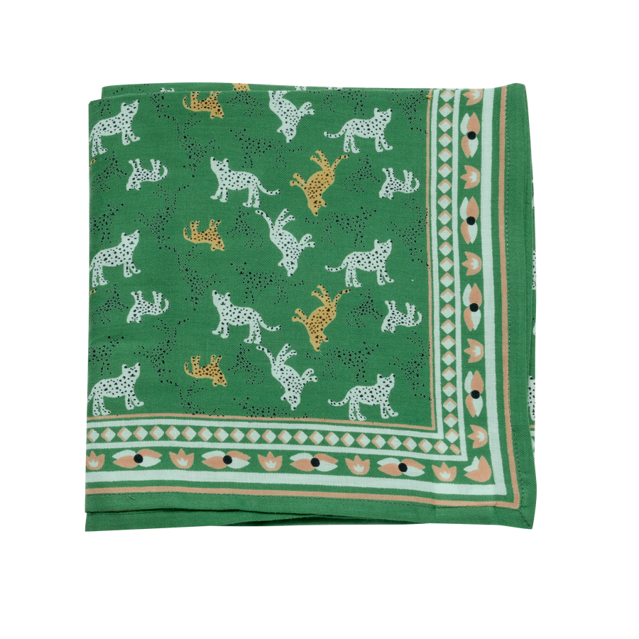 Foulard Indien - Leopold Basilic