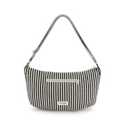 Mini Charlot le sac cross body - collection  Rayé noir blanc