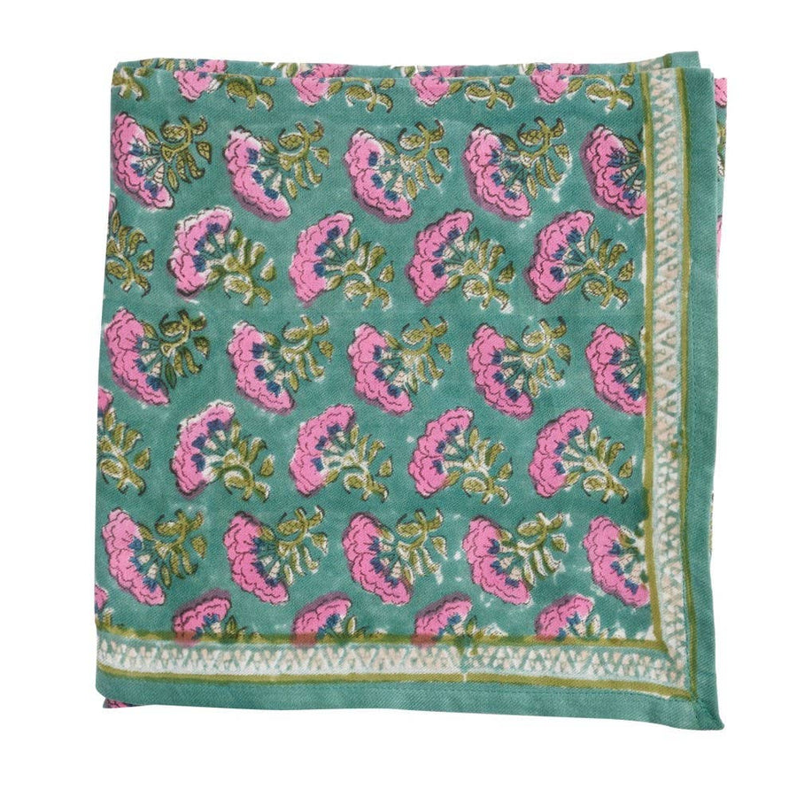 Foulard Indien - Namaste Vert