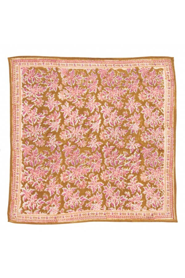 Foulard Indien - Arya Olive