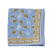 Foulard Indien - Leopold Bleu