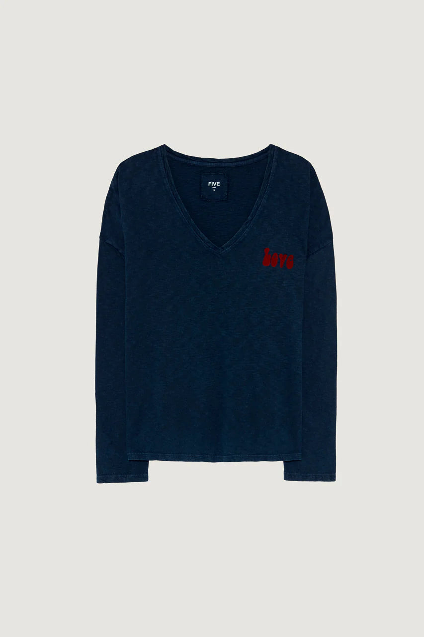 T-shirt manches longues tsh2513 navy