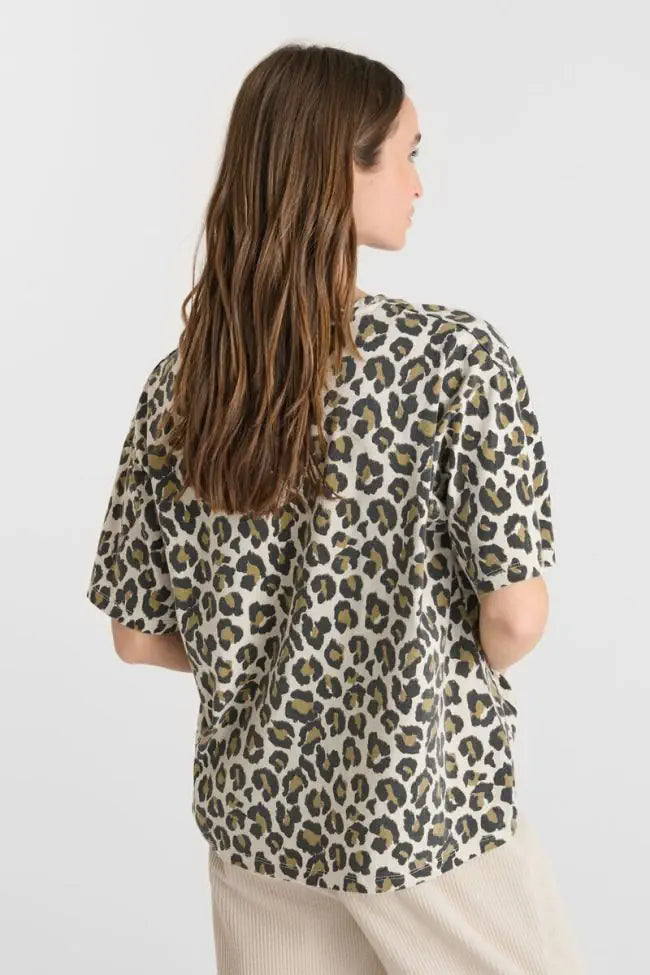 T.shirt fcatly léopard