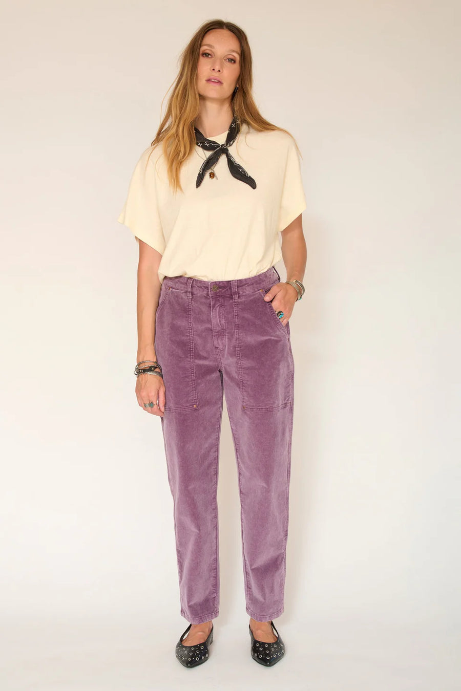 Pantalon 26w-pryra purple