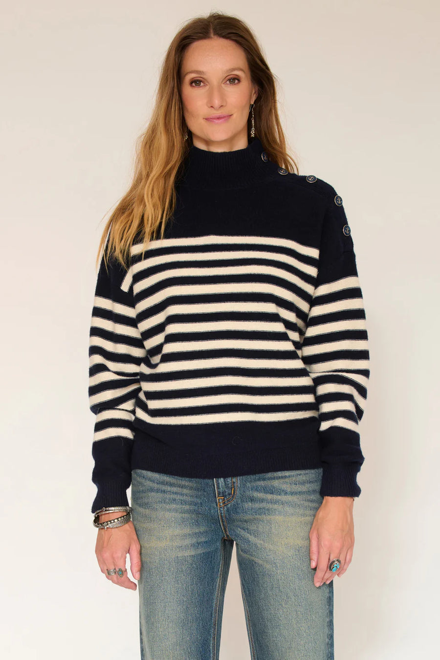 Pull 26w-Kakemono navy