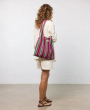 Sac t-shirt bag mistral rose rayé xto250011