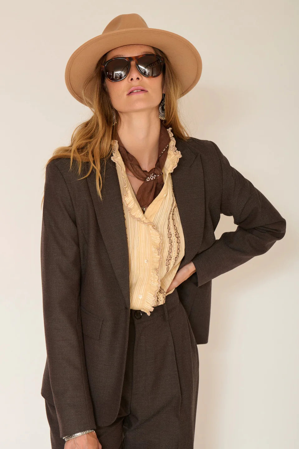 veste ventiva brown