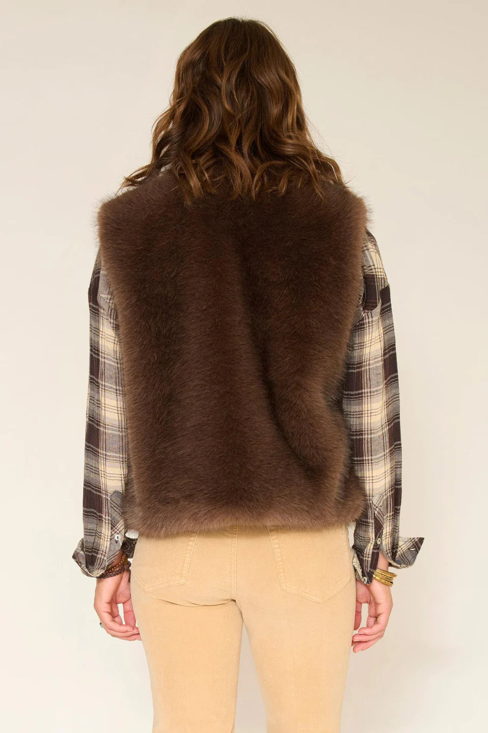 Gilet 26w-galou brown