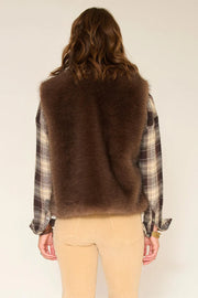 Gilet 26w-galou brown