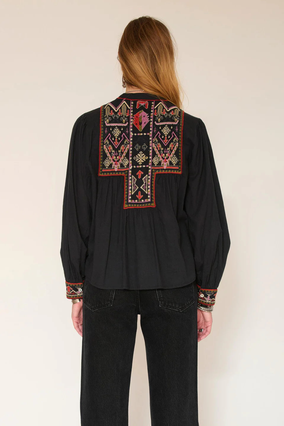 Blouse 26w-hilona black