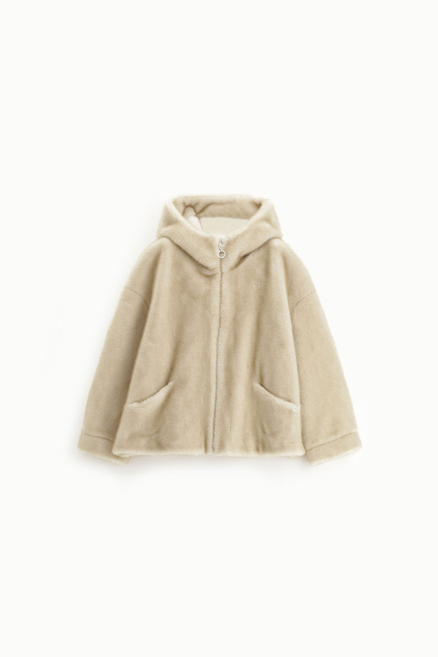 veste peluche v8911g6850 beige