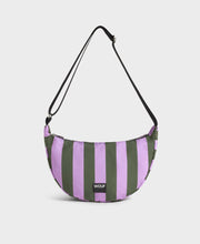 Sac bandoulière demi-lune rayé niza dwg25004