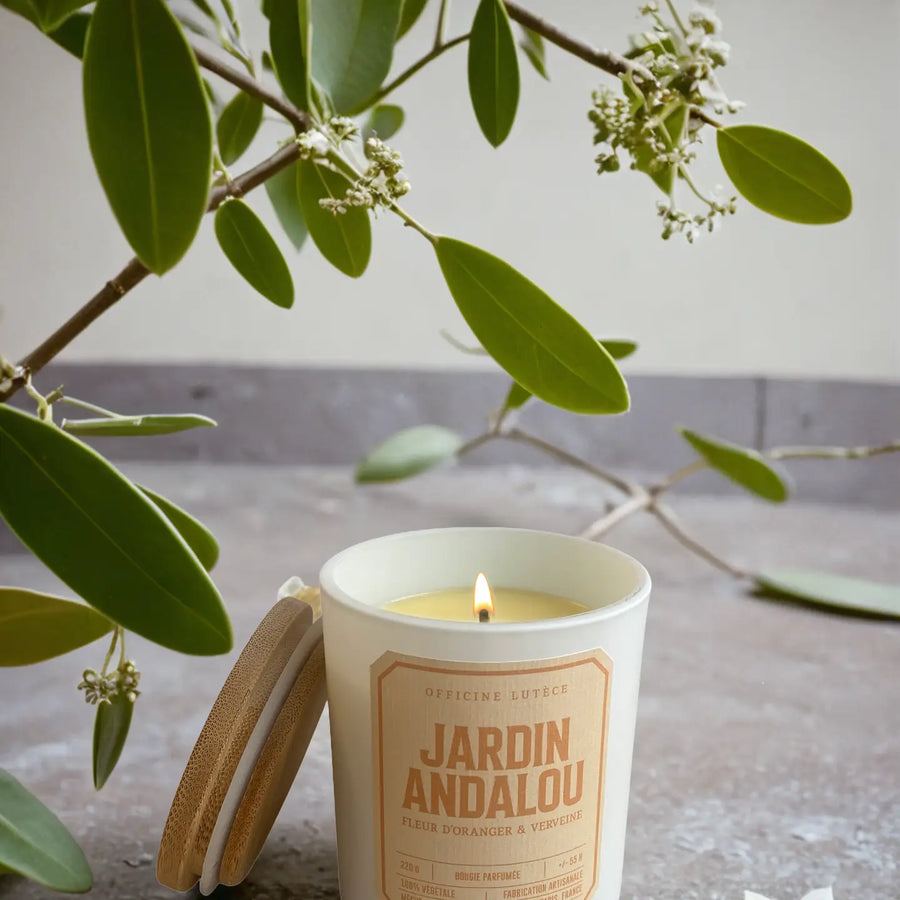 Bougie jardin andalou