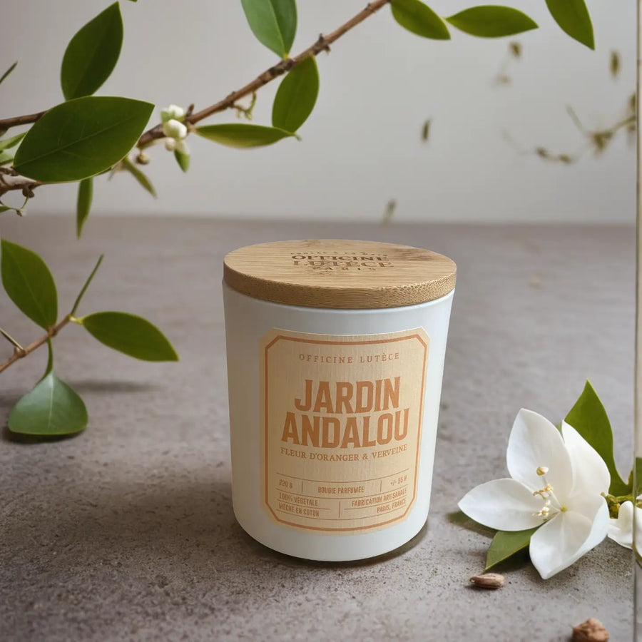 Bougie jardin andalou
