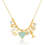 Collier turquoise
