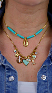 Collier turquoise