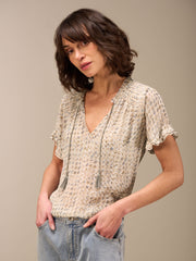 Blouse imprimée nile f25148-2