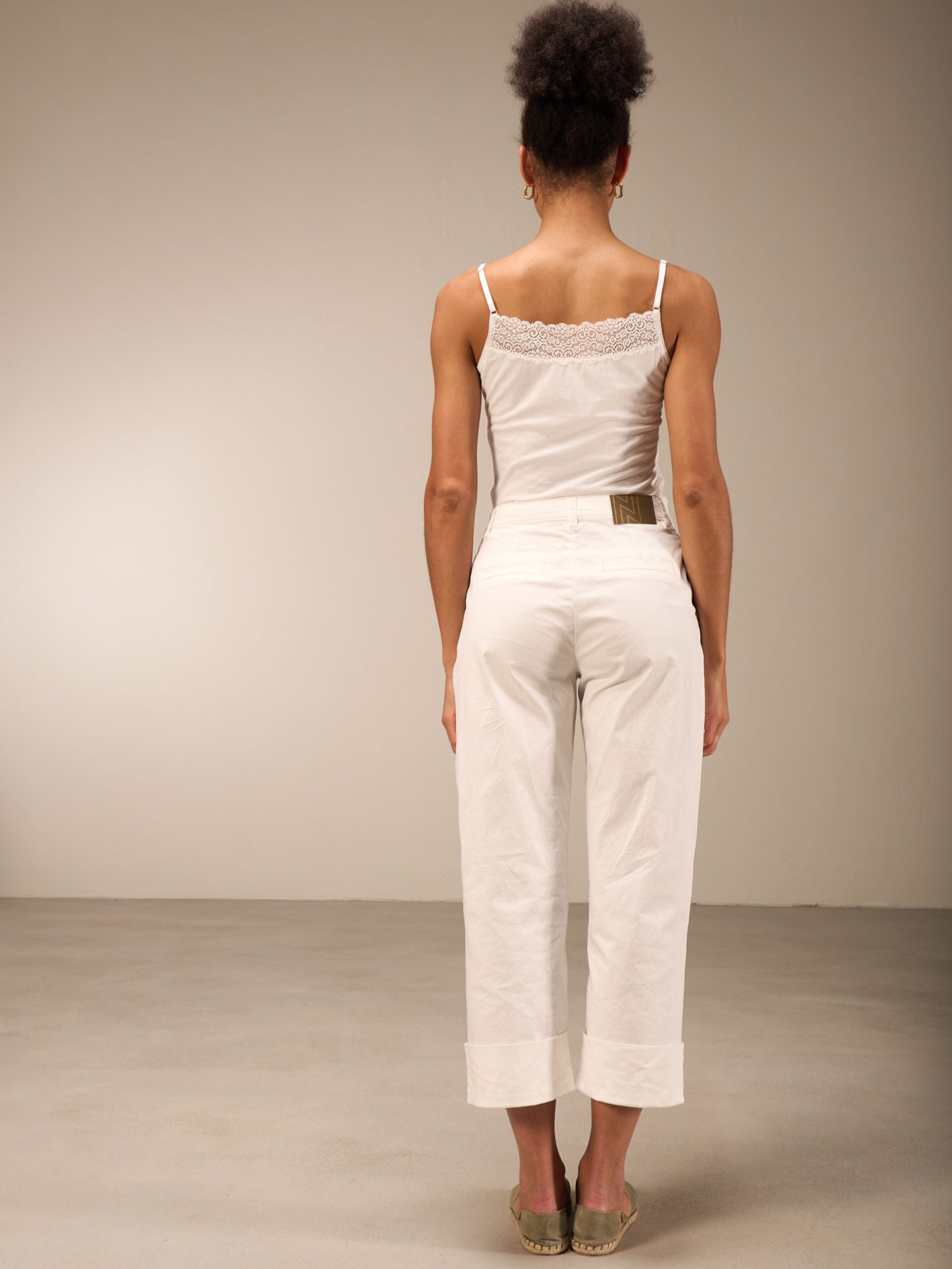 Pantalon blanc nile s25303-1