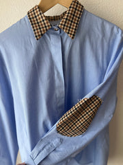 Chemise c881y038a celeste