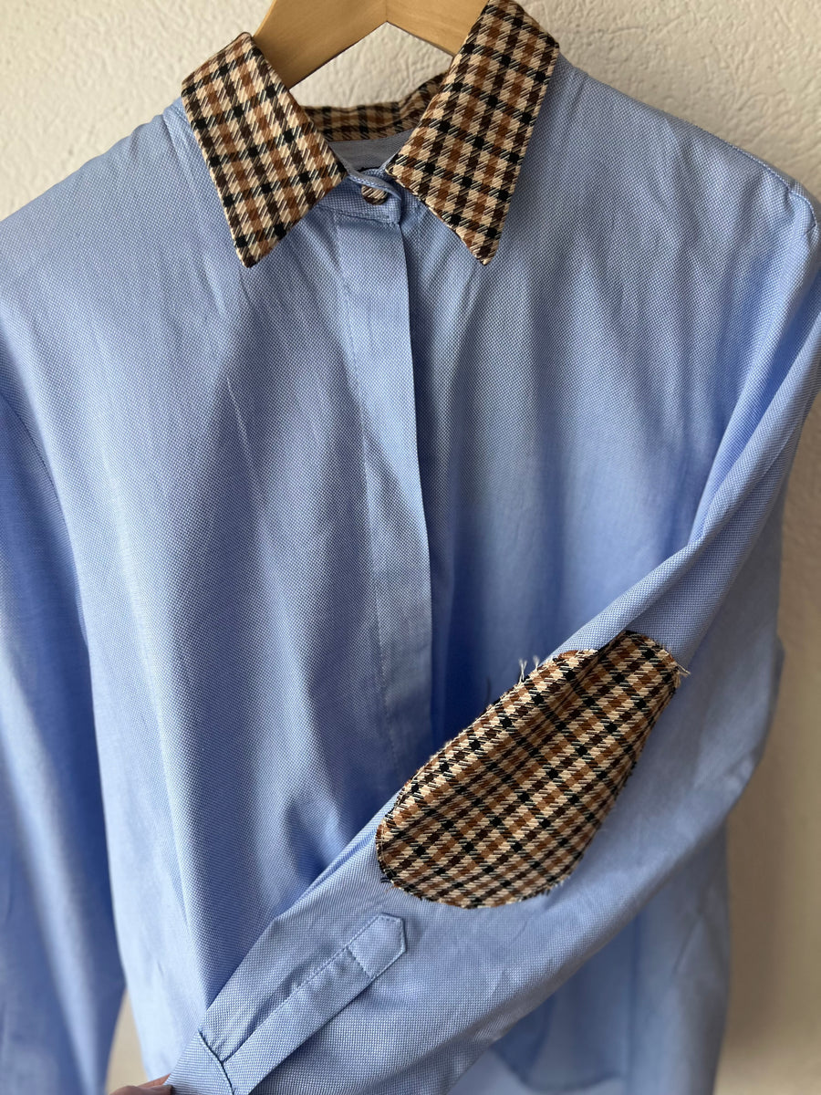 Chemise c881y038a celeste