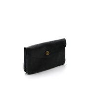 Porte monnaie cuir métallisé noir (Copie)