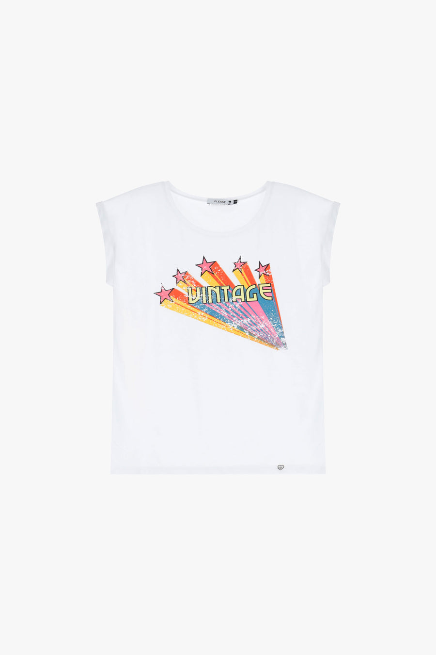 t-shirt t7663bpa02 bianco