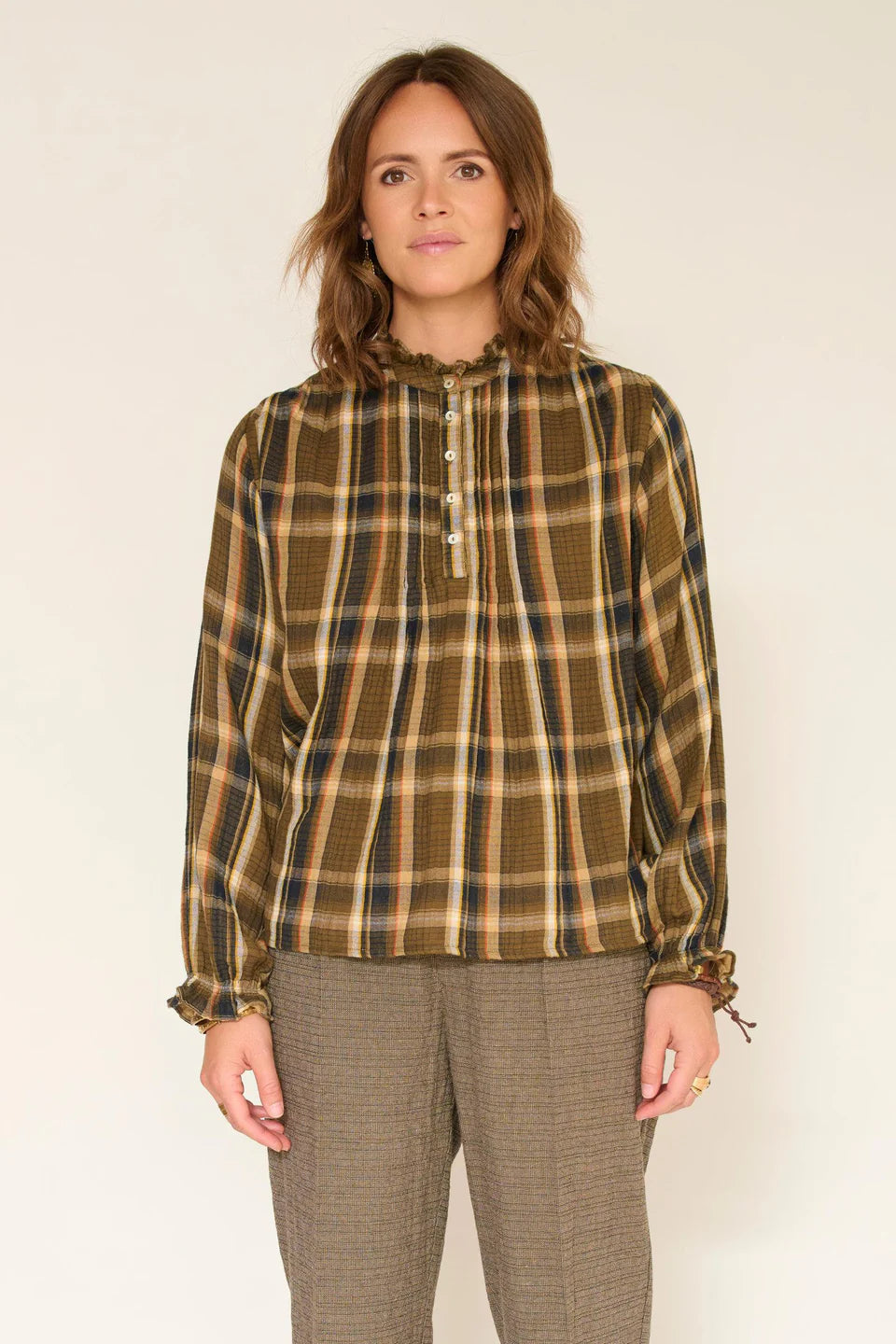 Blouse 26w-craig checks