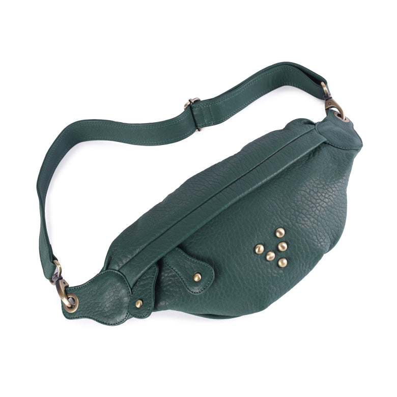 Sac cuir vert