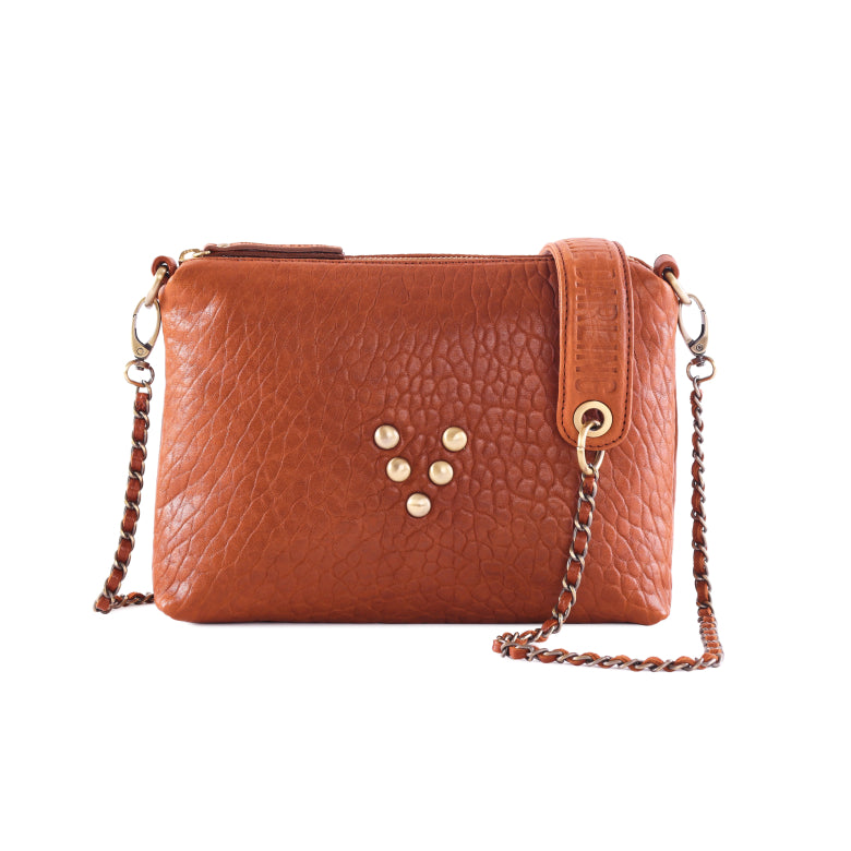 Pochette cognac