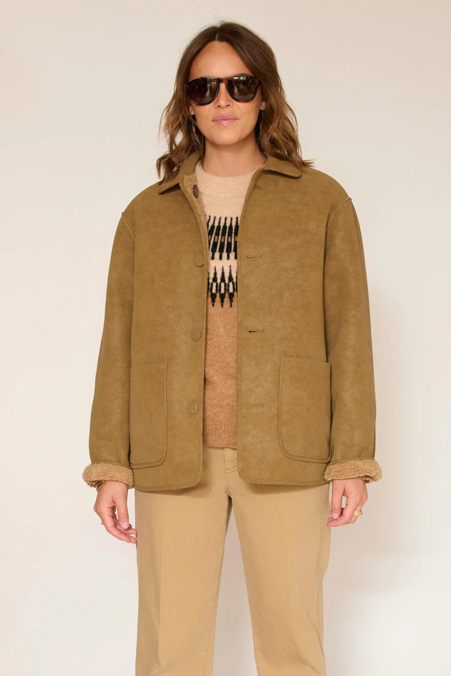 manteau molyno nuts réversible