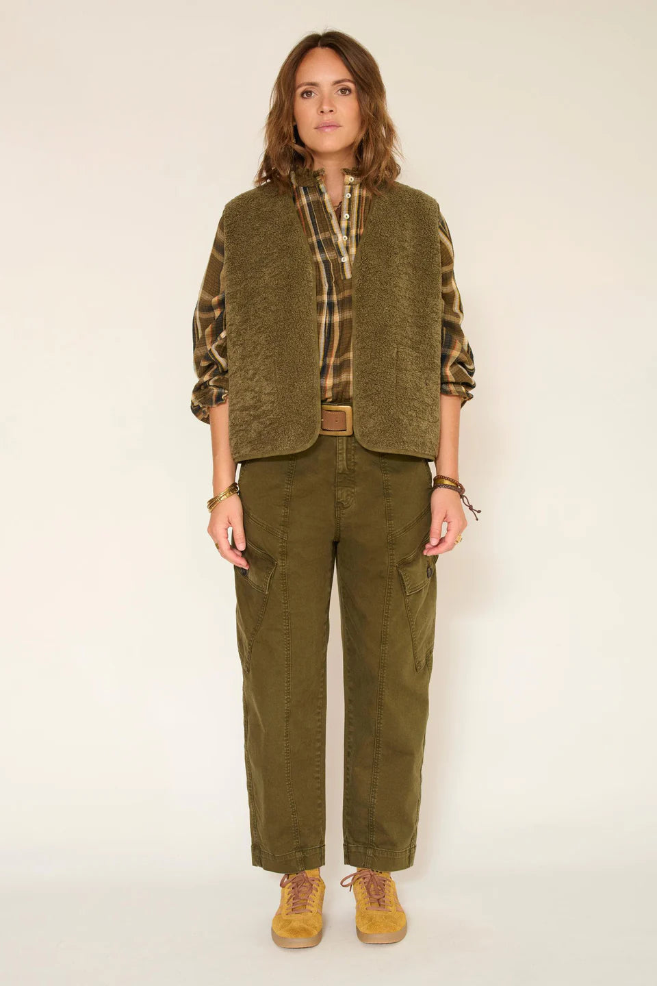 Gilet gatien kaki