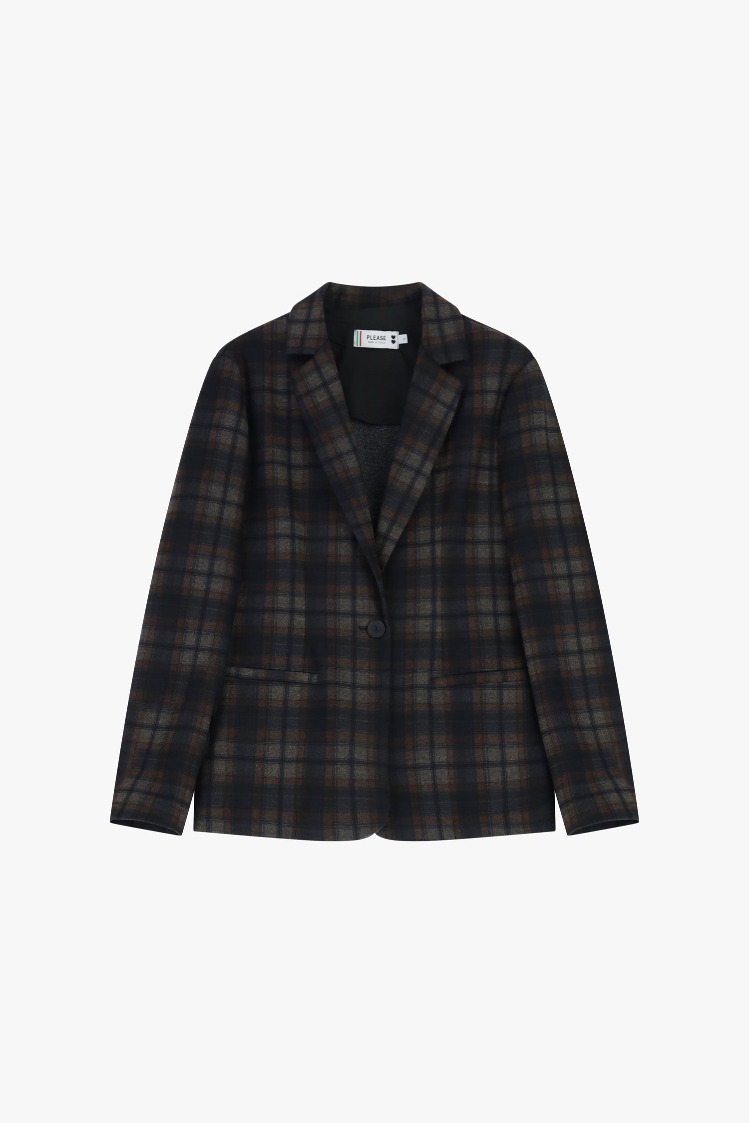 Blazer J0f9dui000 cioccolato