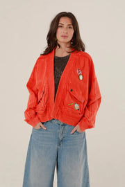 Jacket Azzellia red