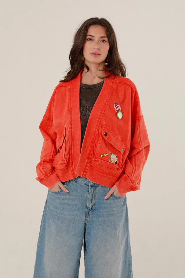 Jacket Azzellia red