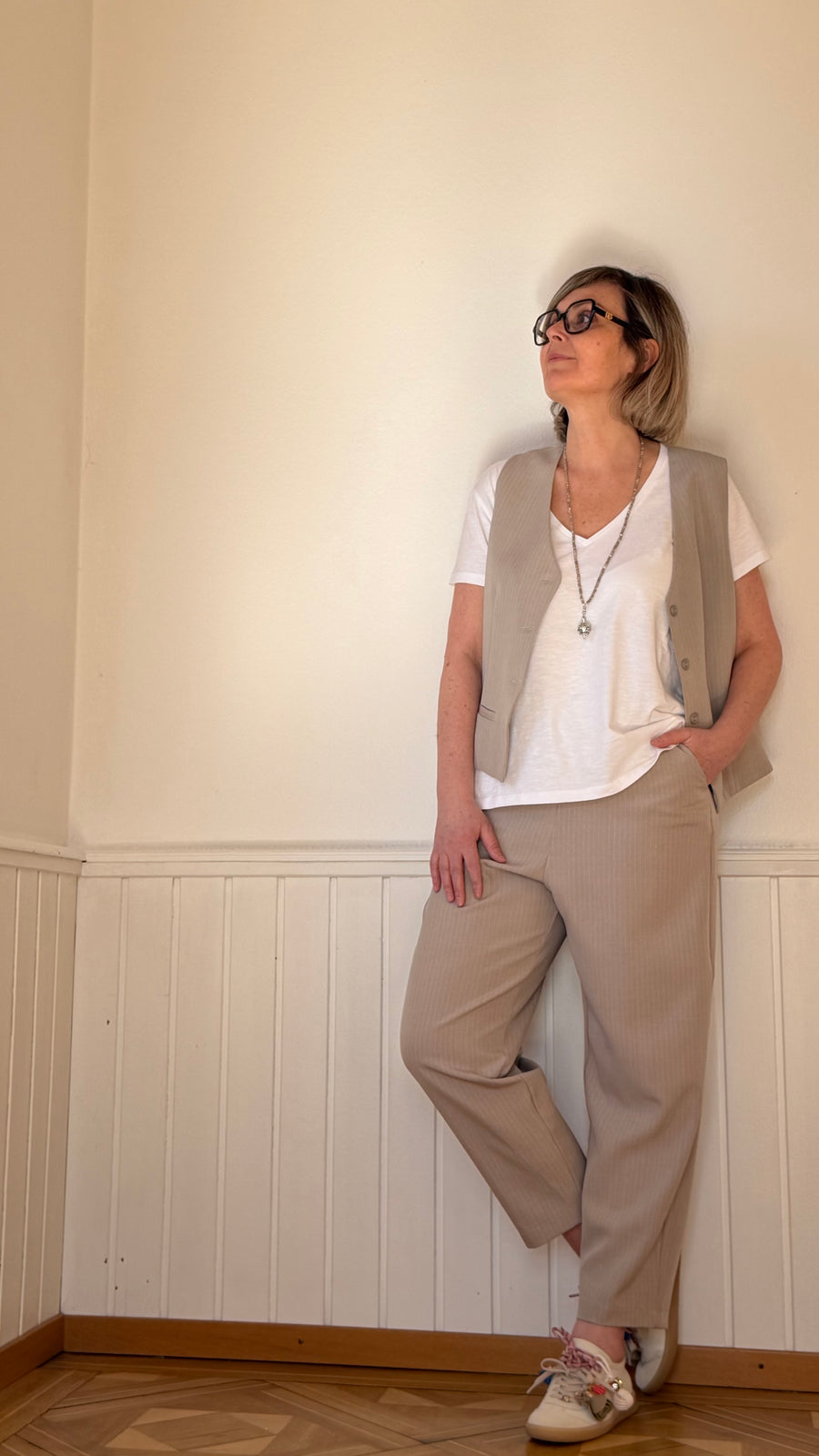 P3G7DZG000 Beige mélange