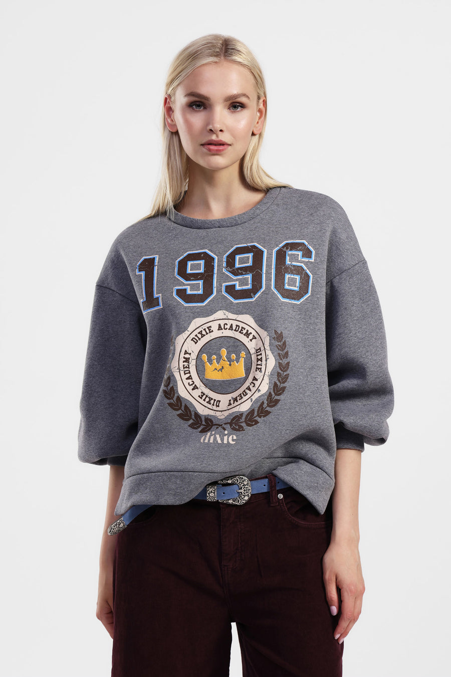 Sweat faquknda grigio