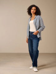 Blouse f26060-1 ocean