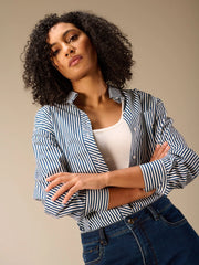 Blouse f26060-1 ocean