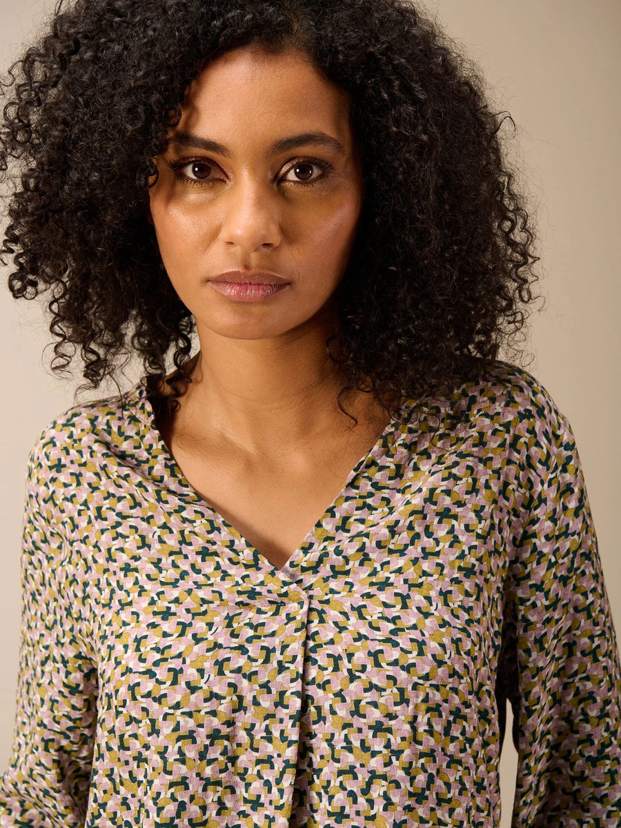 Blouse f26069-1 golden