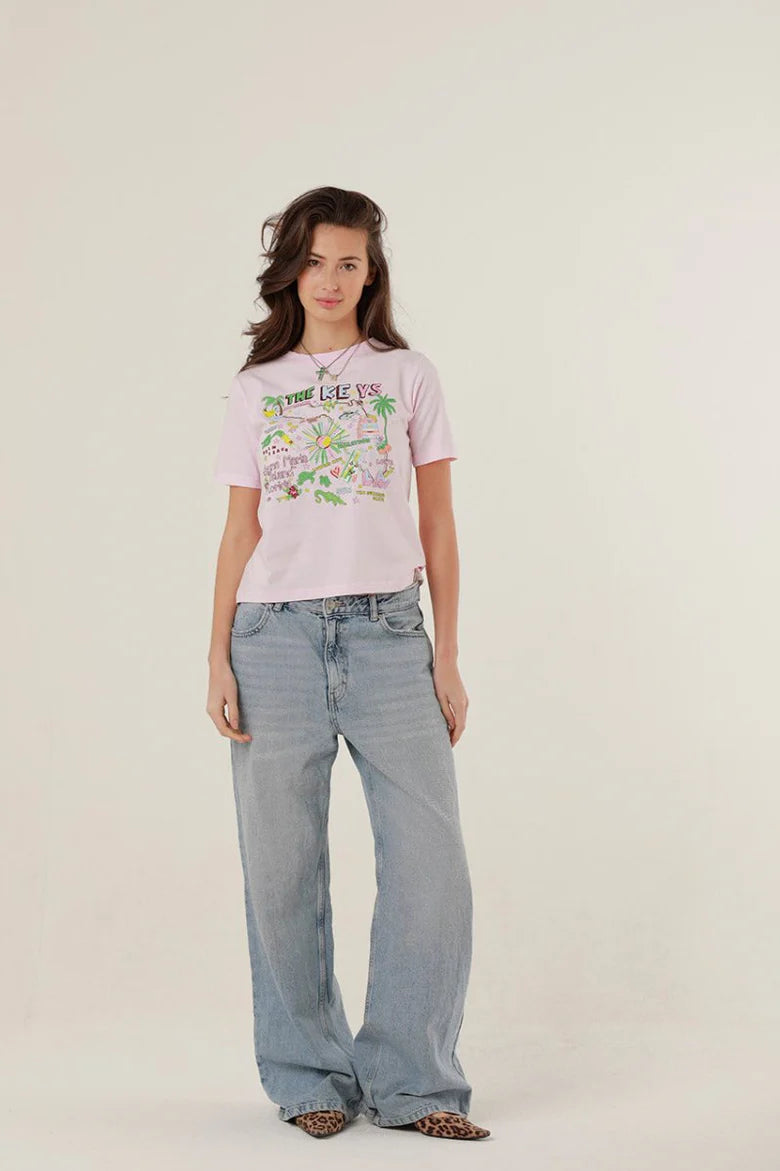 T-shirt Florida light pink