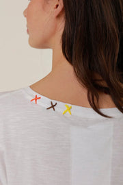 T-shirt Molly white