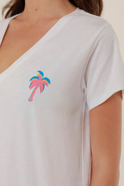 T-shirt Halina white