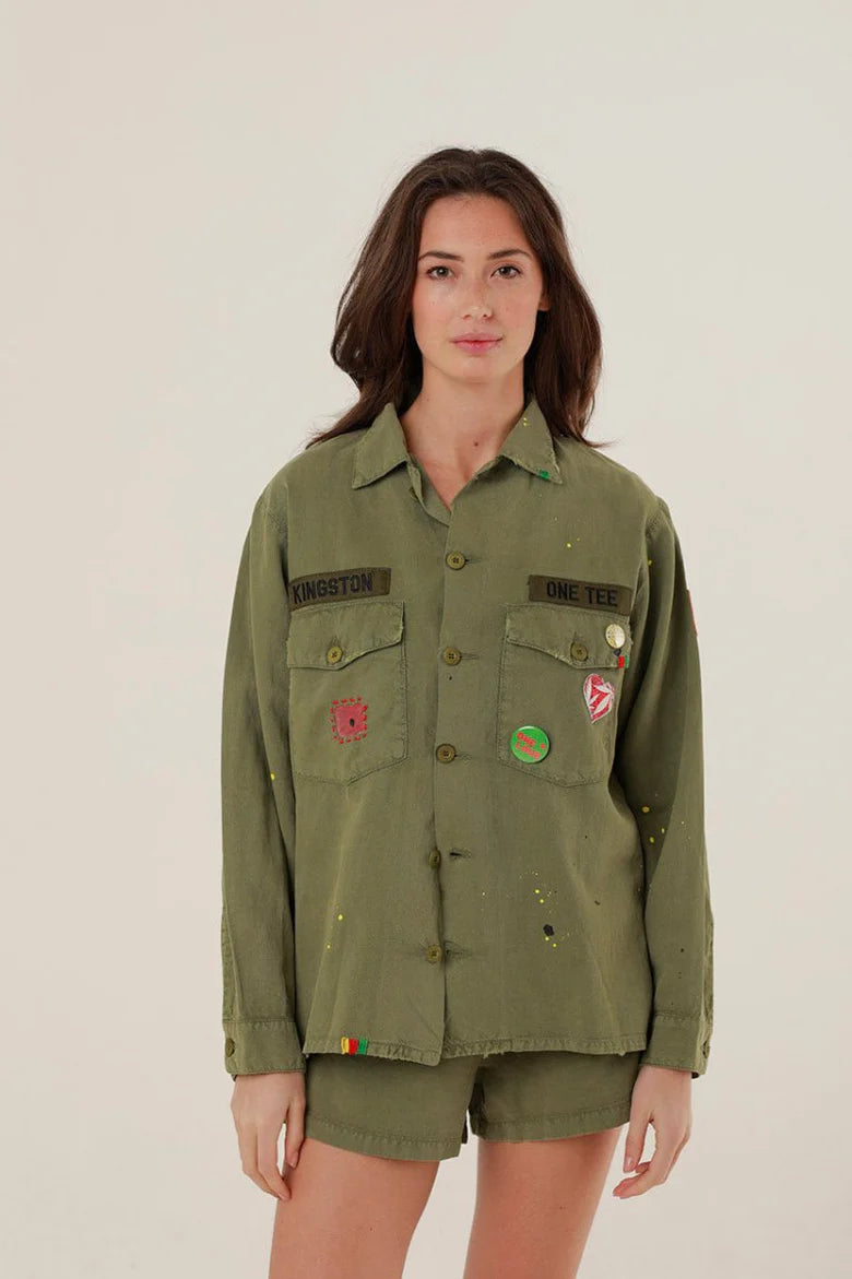 Jacket rita kaki