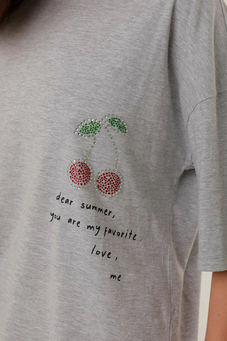 T-shirt Isaac grey